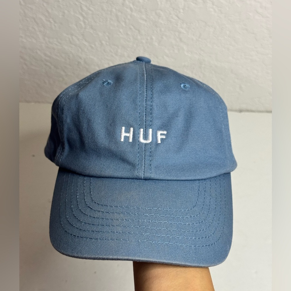 HUF Slideback Blue Hat OS Adjustable Strap